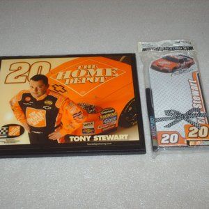 Lot of 2 vintage Tony Stewart collectible items